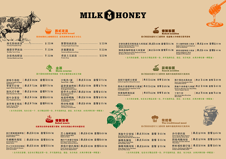 Milk&Honey餐飲品牌設計-7