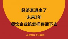 經(jīng)濟(jì)衰退來了，未來3年餐飲企業(yè)該怎樣存活下去？